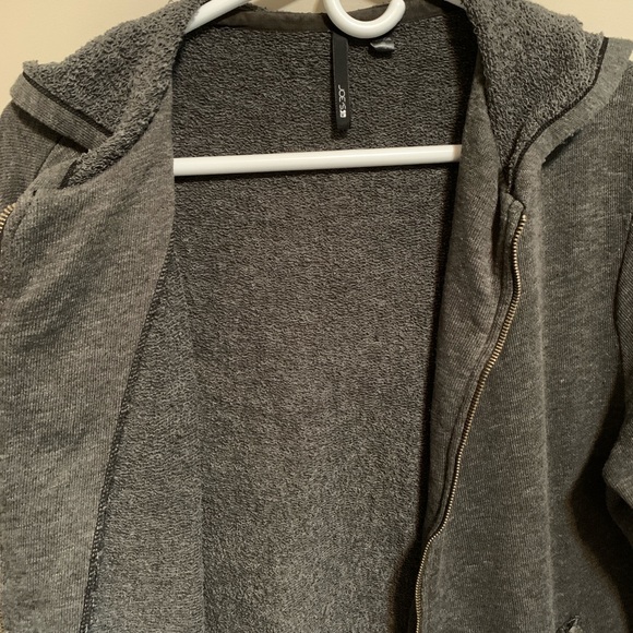 Joe’s Jeans Terry-Lined Zip-Up Hoodie, size S - Picture 3 of 9